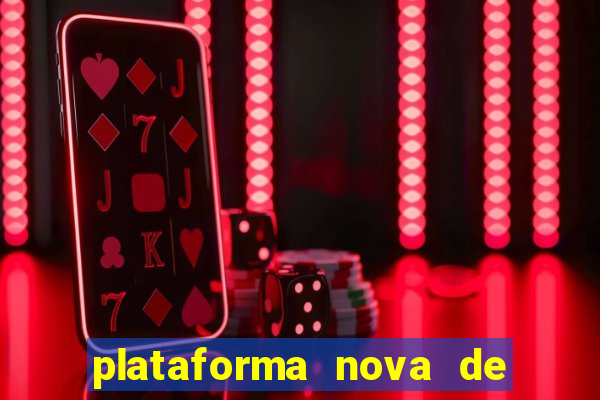 plataforma nova de jogos online